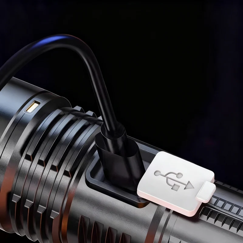 LED-Handlampe mit Harzgehäuse, tragbar