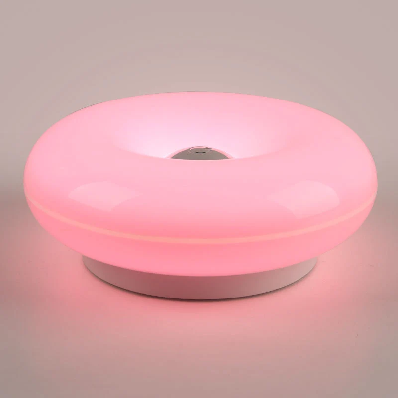Donut-Tischleuchte mit Touchschalter, 22,5 × 15 × 7 cm