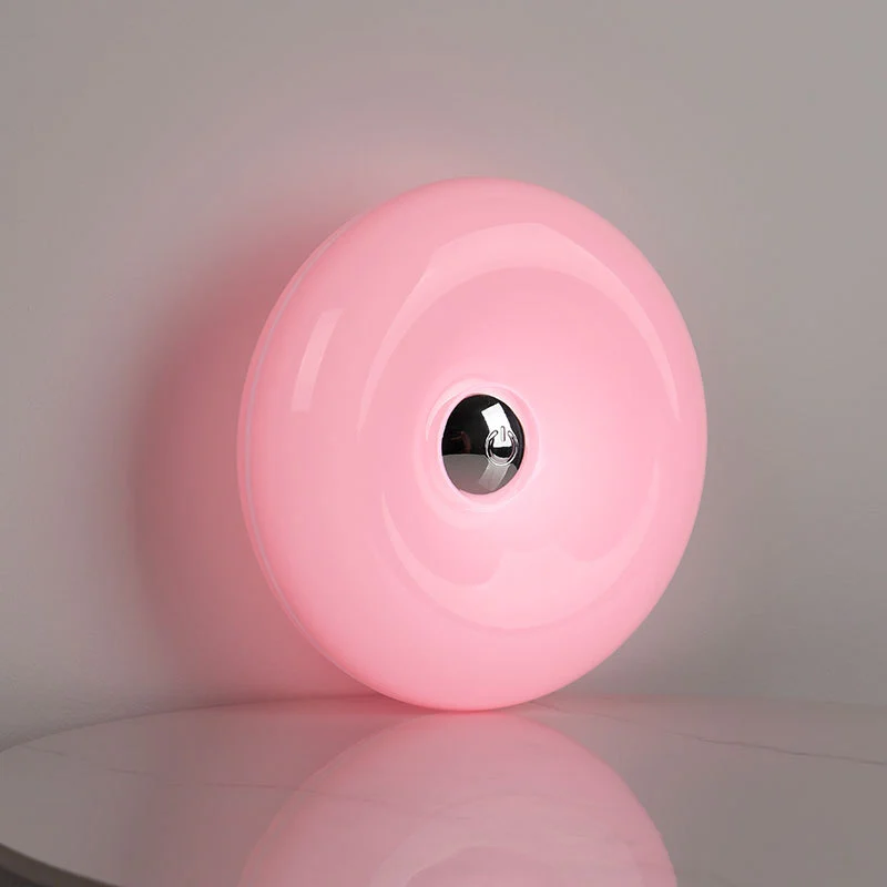 Donut-Tischleuchte mit Touchschalter, 22,5 × 15 × 7 cm