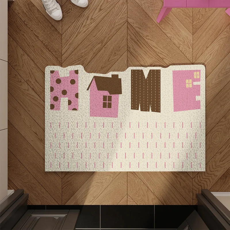 Badezimmermatte aus Seidenflor, rechteckig