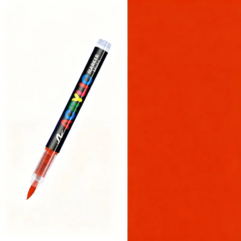Acrylmarker-Set, 12–168 Farben, direkt befüllt