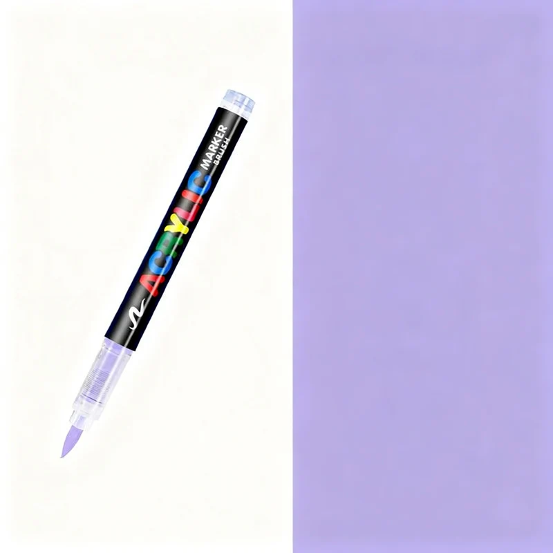 Acrylmarker-Set, 12–168 Farben, direkt befüllt