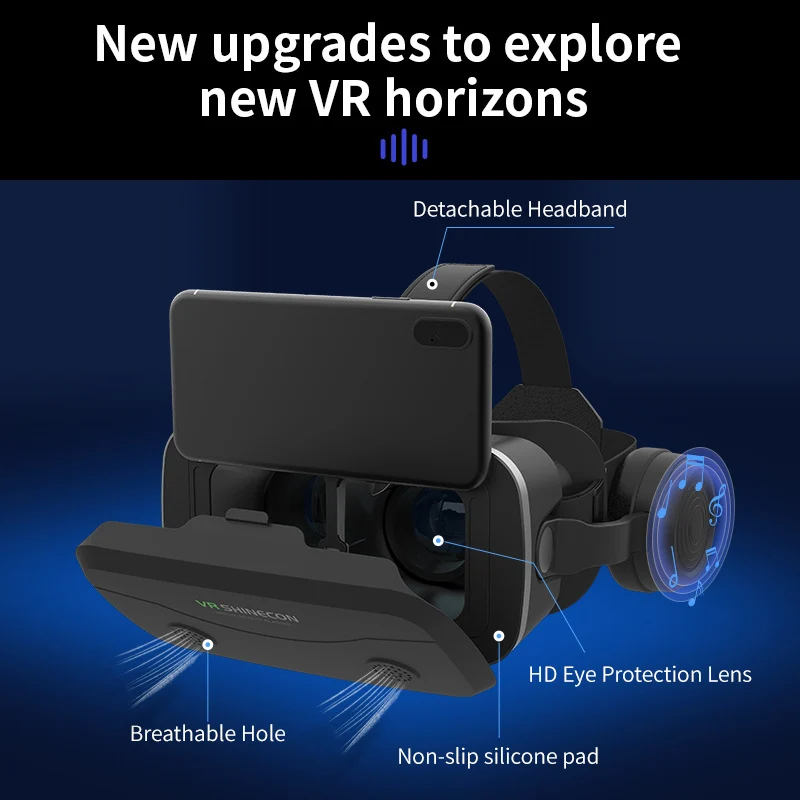 VR-Brille für Smartphone-Spiele und Videos