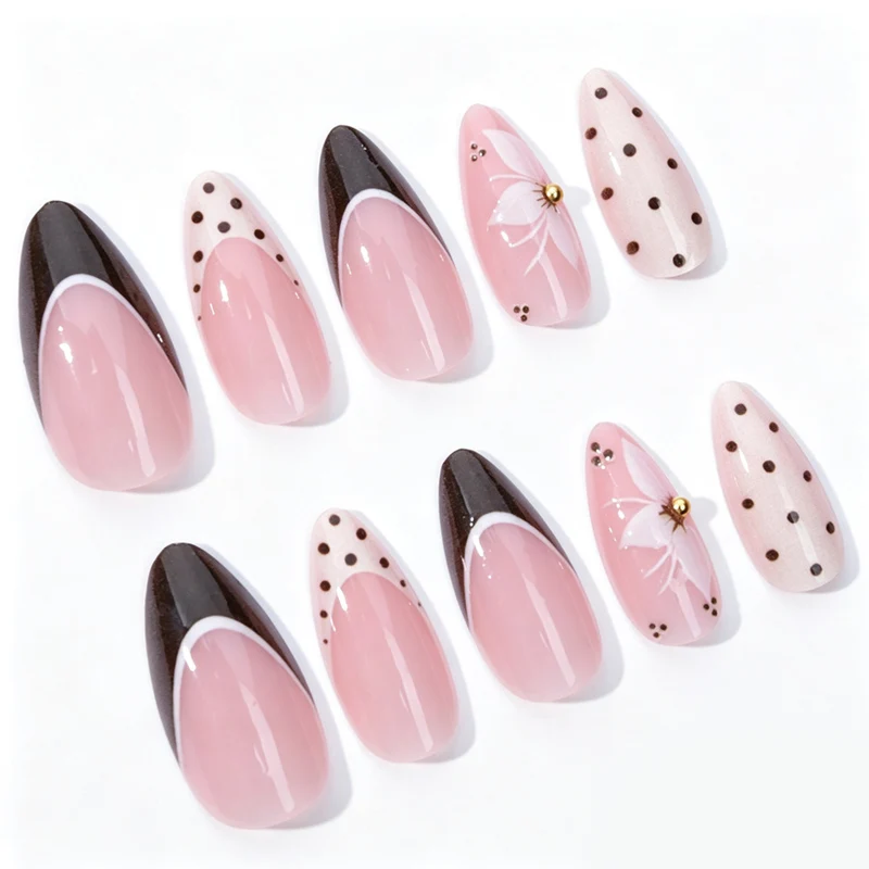 Künstlerisches Stiletto-Nagelkunst-Set Karnz