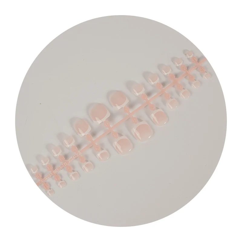 Stylishes French Tip Press-On Nagelset Karnz