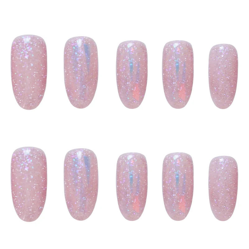 Funkelndes Glitzer Press-On Nagelset Karnz 1790727491