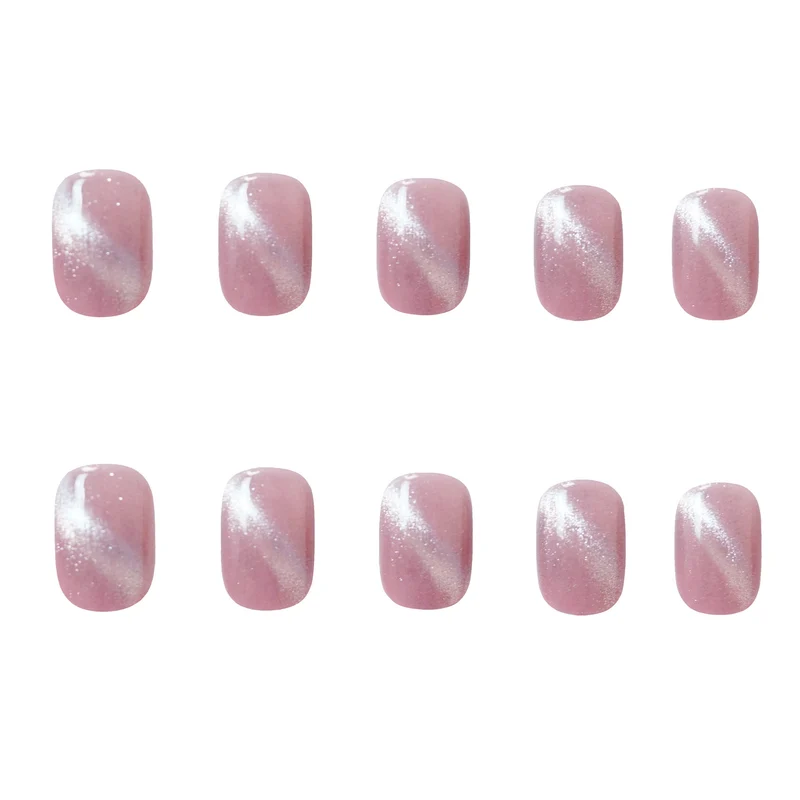 Sparkling Gel Press-On Nail Set Karnz