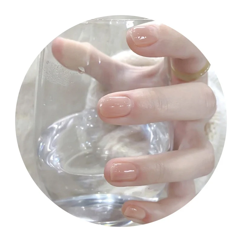 Premium Glänzendes Press-On Nagelset Karnz 1790727317