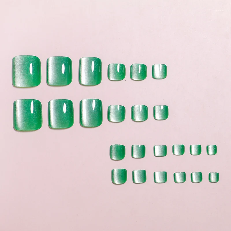 Premium Gel Press-On Toenail Art Set Karnz