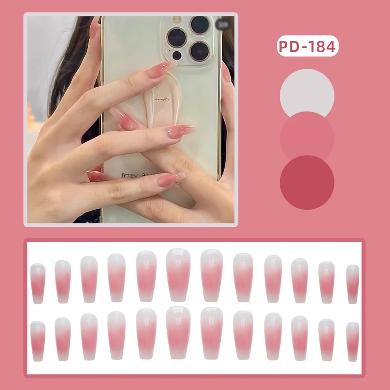 Premium Elegante Press-On Nagelset Karnz