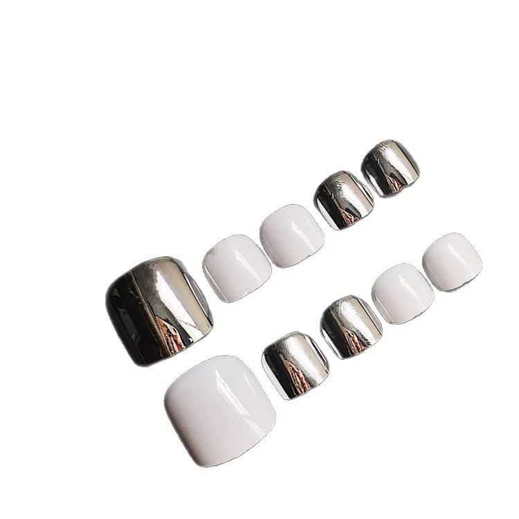 Premium Dekorative Druck-On-Fußnagel Kunst Karnz