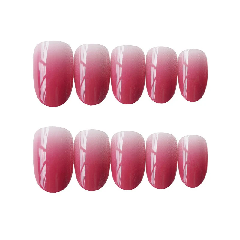 Ombre Glossy Press-On Nails Karnz