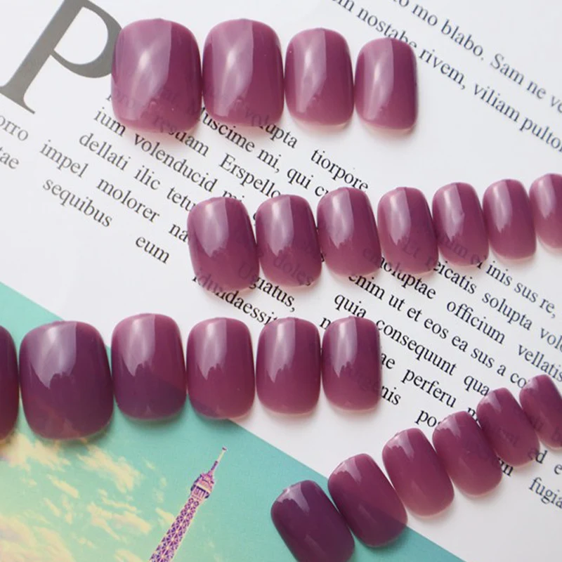 Ombre Gel Press-On Nägel Karnz