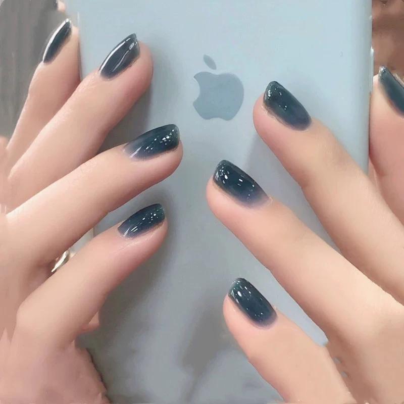 Ombre Gel Press-On Nägel Karnz