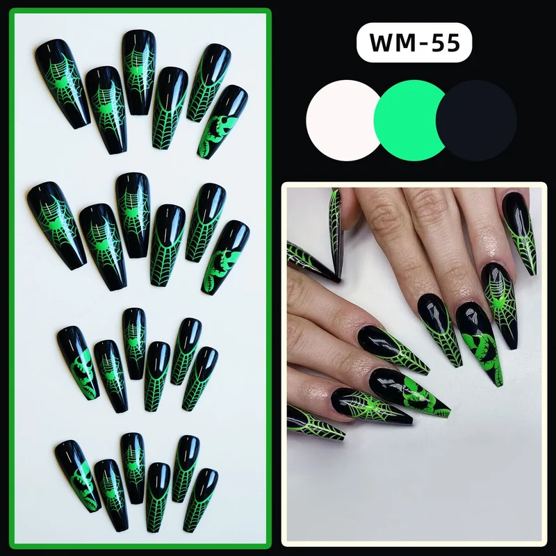 Urlaubs-Themen Press-On Nail Art Karnz