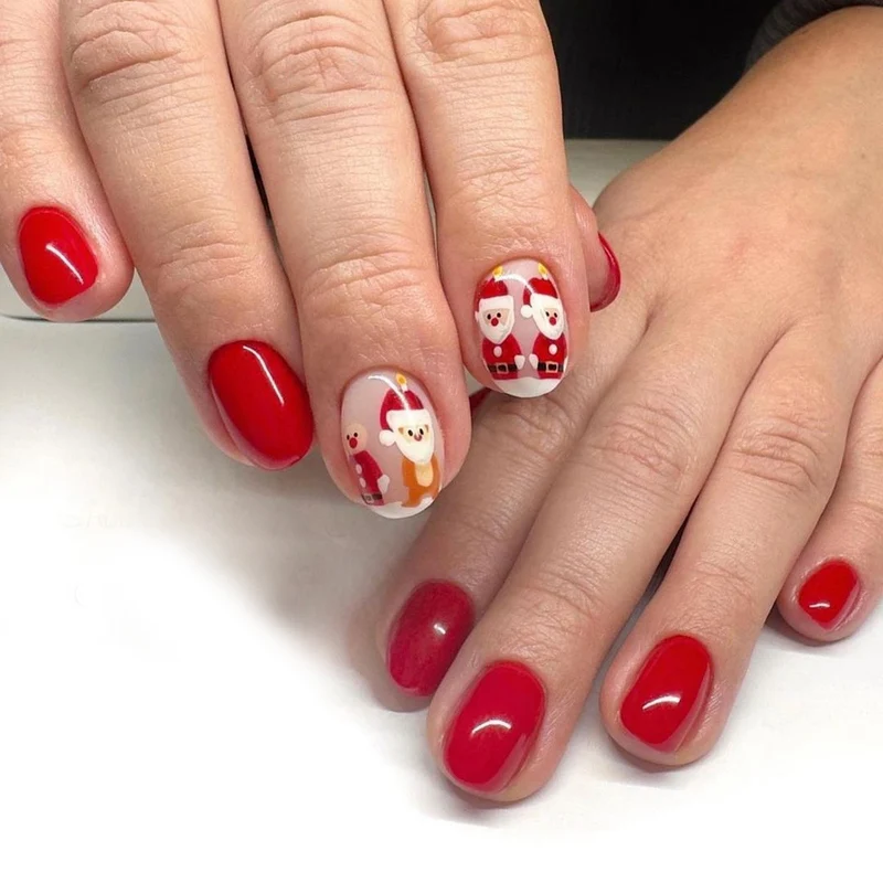 Urlaubs-Themen Press-On Nail Art Karnz