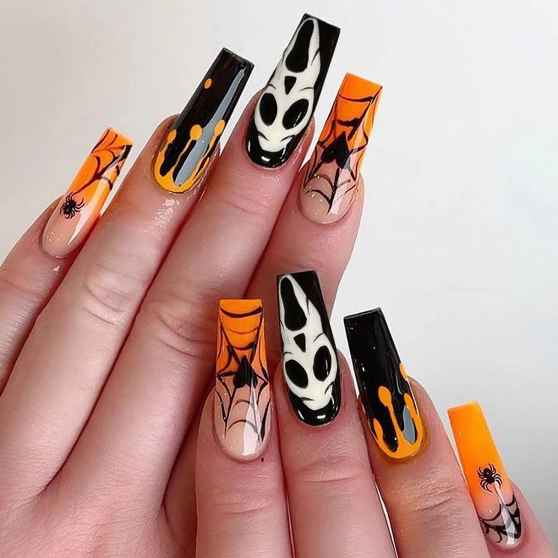 Urlaubs-Themen Press-On Nail Art Karnz