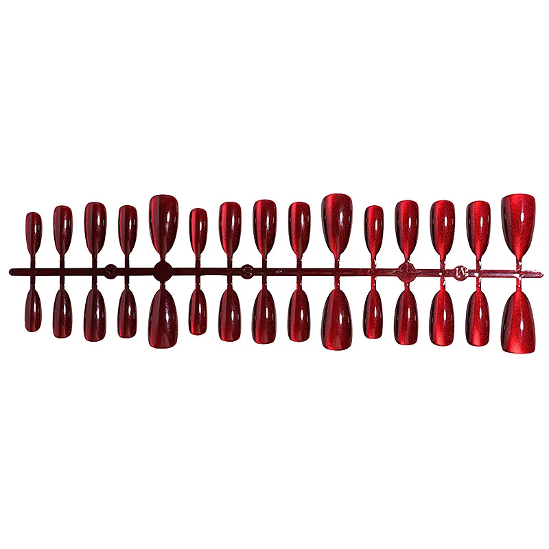High-Shine Glossy Press-On Nail Set Karnz