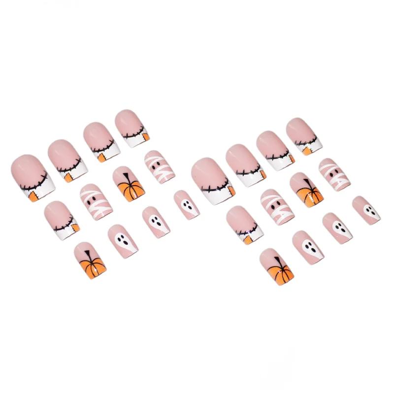 Halloween-Themen Press-On Nagelkunst Set Karnz