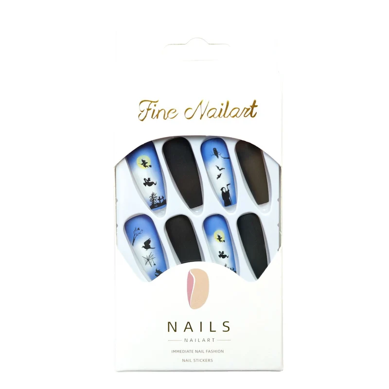 Halloween-Themen Nagelkunst Karnz