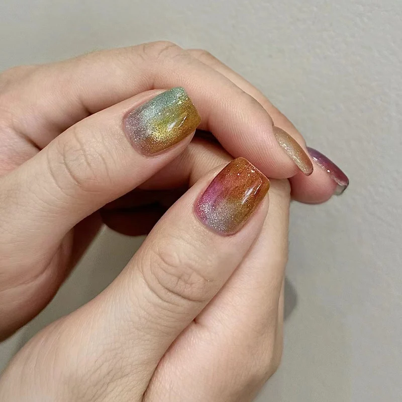 Gradient Shimmer Press-On Nägel Karnz