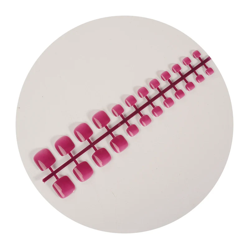 Glänzendes Quadratisches Press-On Nail Set Karnz 1790727059