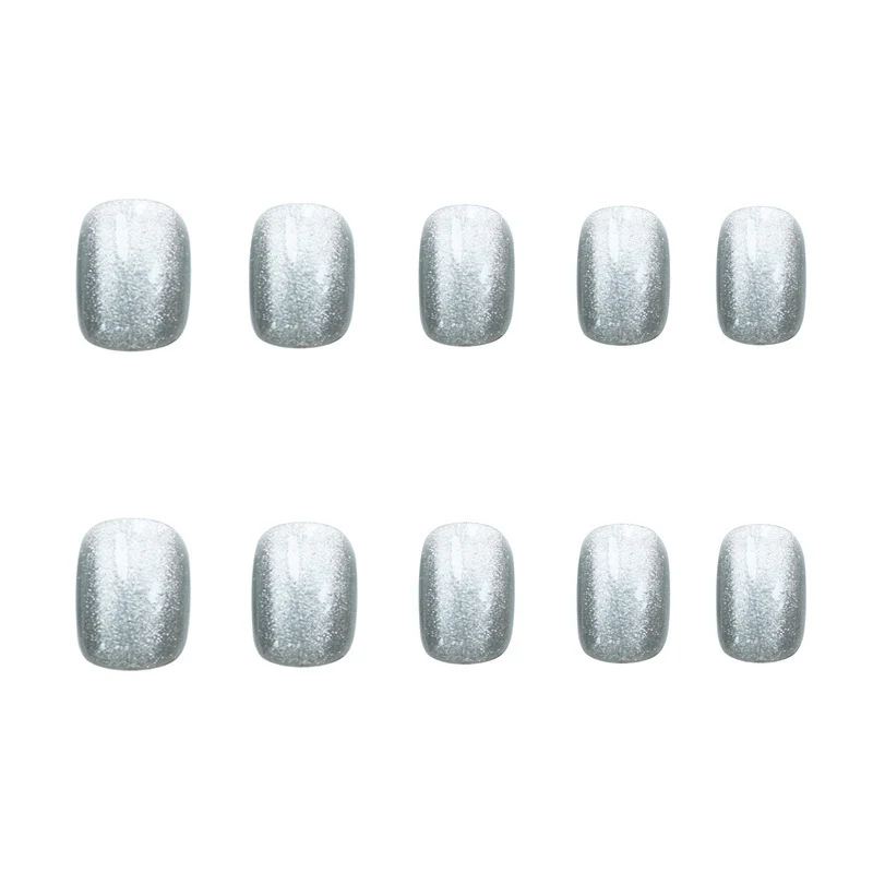 Glitzerndes Press-On-Nagelset Karnz