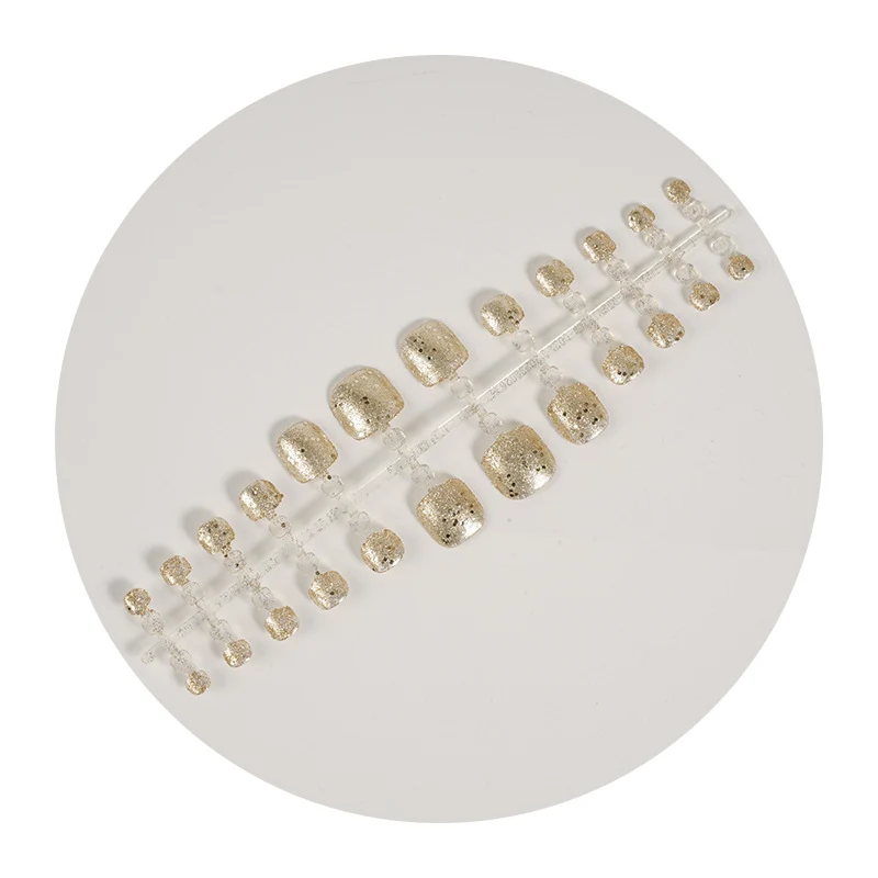 Glitzerndes Press-On Nagelkunst-Set Karnz