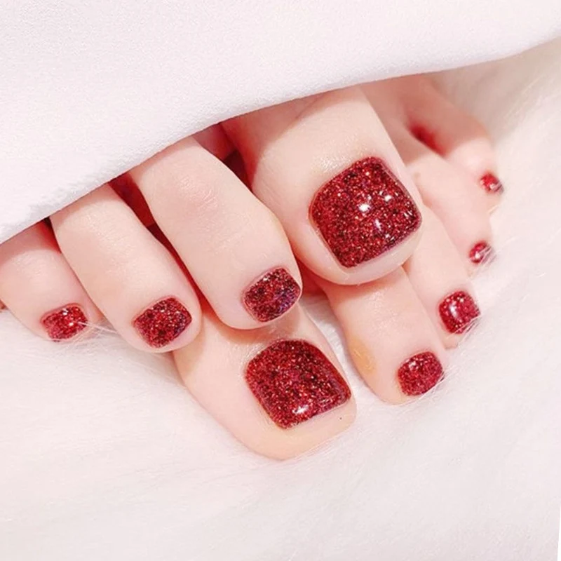 Glitzerndes Nagelset Karnz
