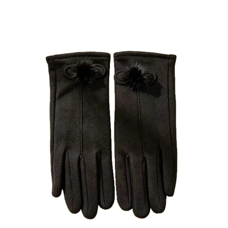 Winter Karomuster Touchscreen Handschuhe Karnz