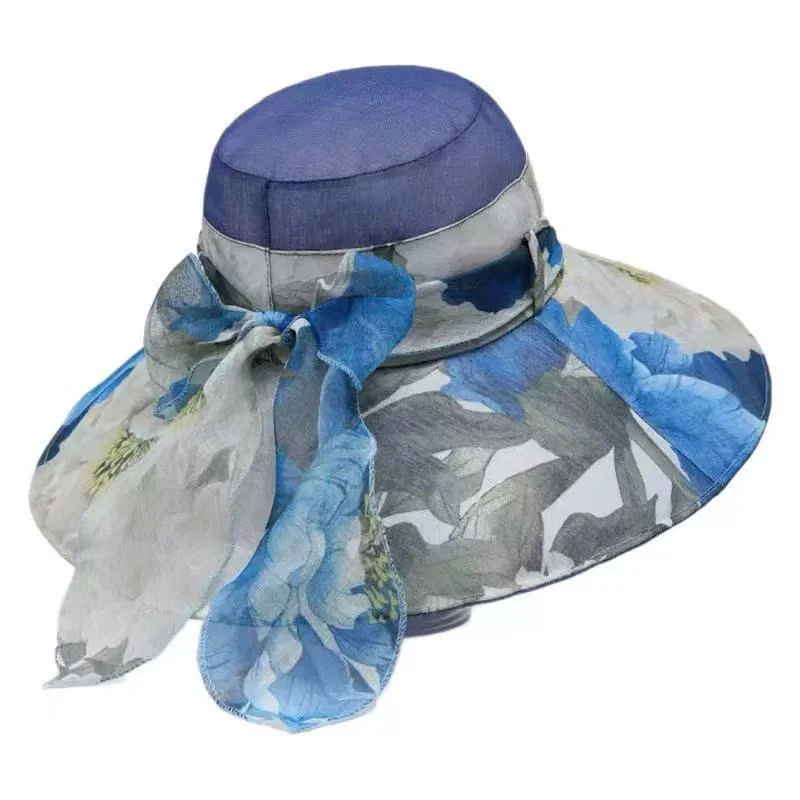 Breiter Rand Floral Sonnenhut Karnz