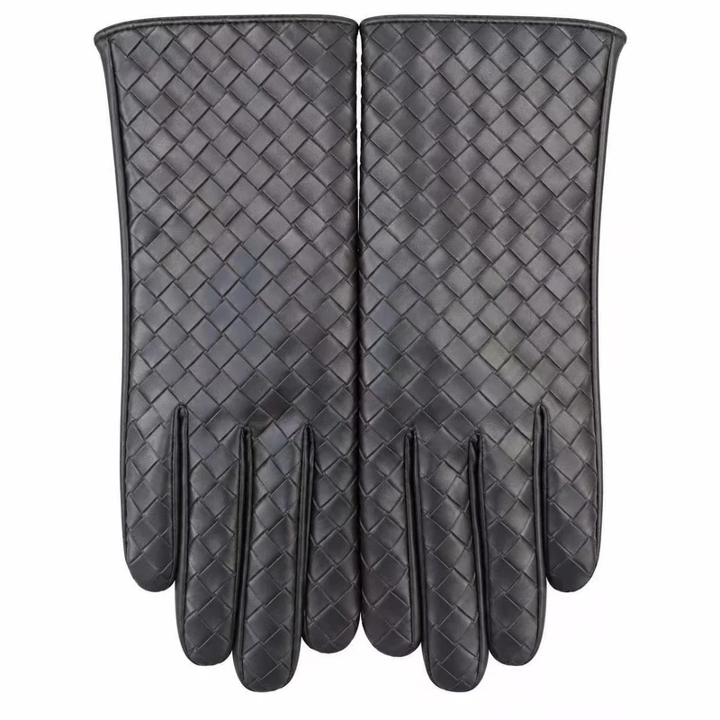 Premium Woven Leather Gloves Karnz