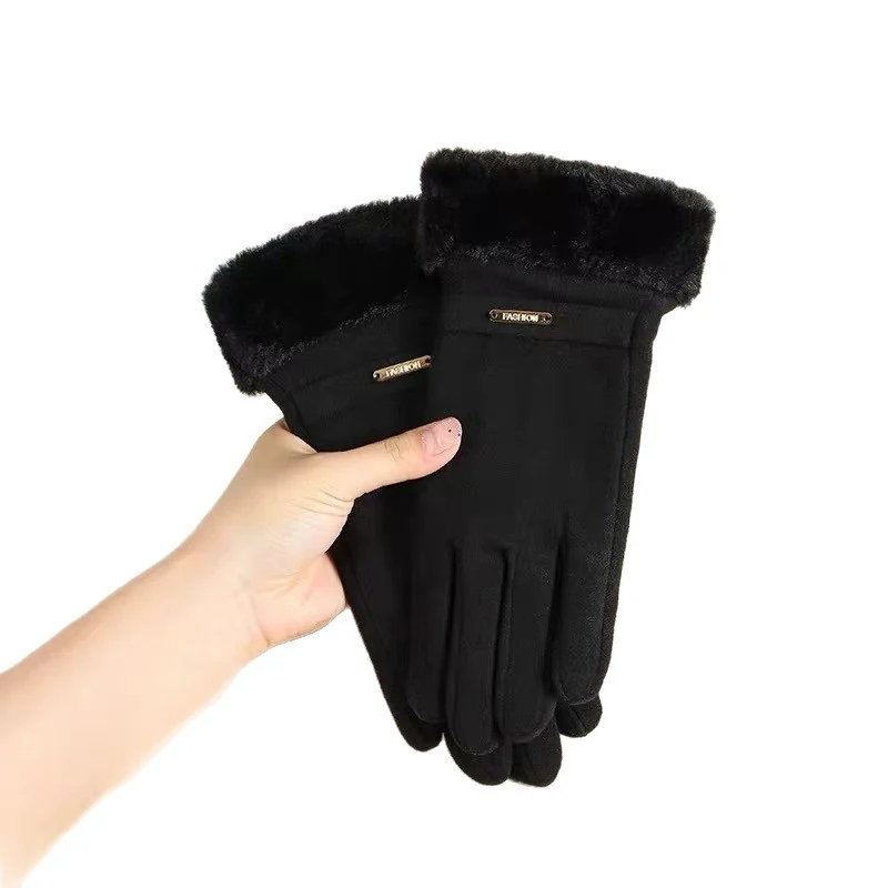 Luxuriöse Fleecegefütterte Touchscreen-Handschuhe Karnz