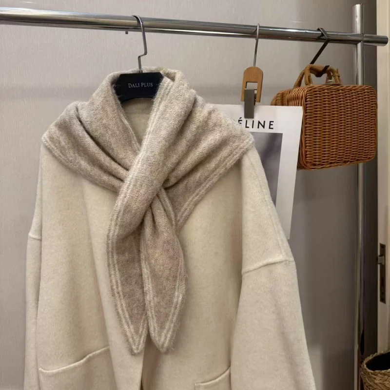 Gemütlicher Strickschal Karnz