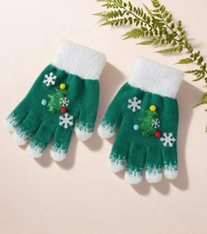 Niedliche tierisch gestaltete Handschuhe ohne Finger Karnz