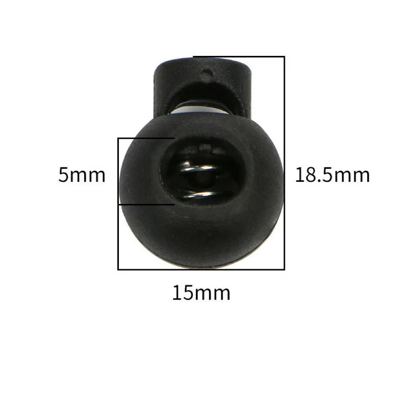 Verstellbarer Schiebesicherungs-Kordelstopper Karnz