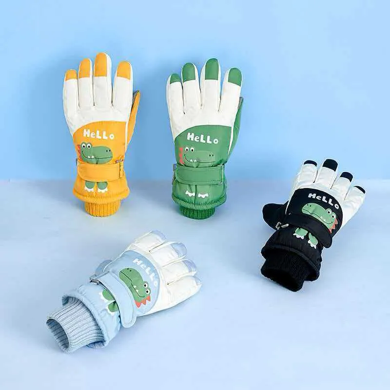 Kinder Fun Dinosaurier-Themen Schnee Handschuhe Karnz