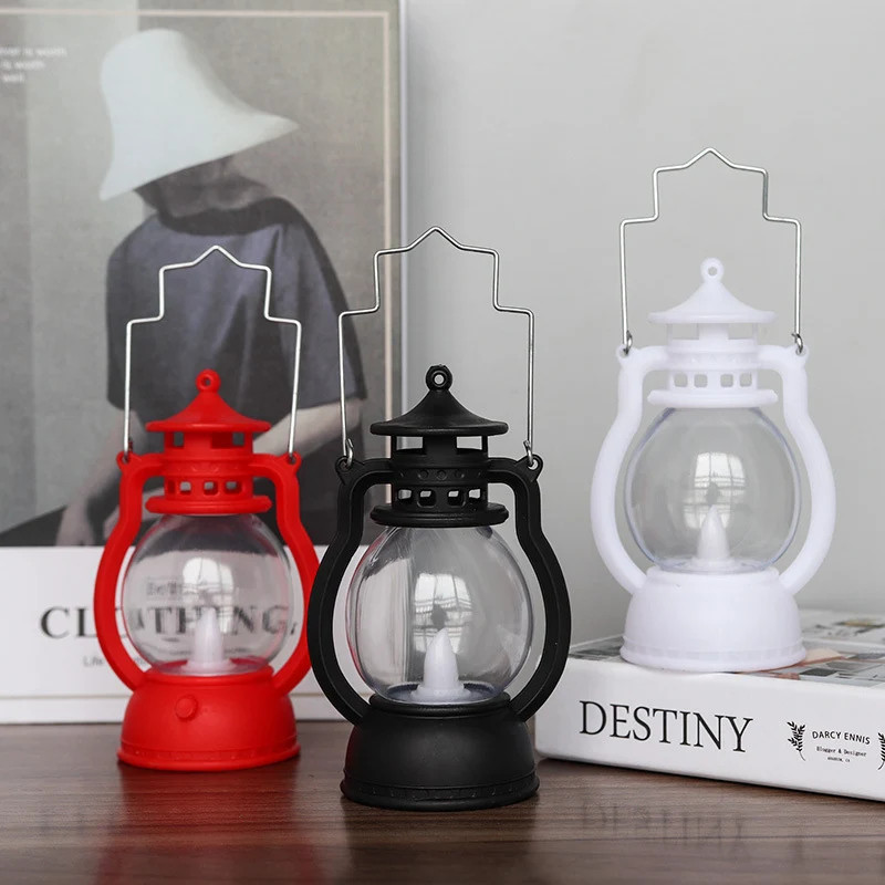 Vintage-Style LED Laterne Karnz