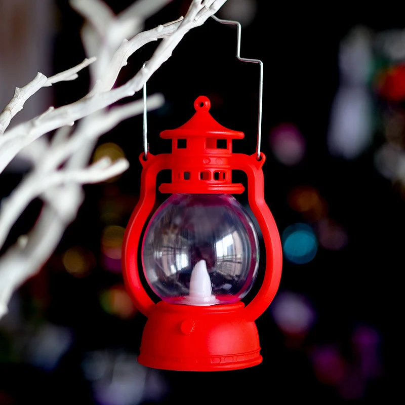 Vintage-Style LED Laterne Karnz