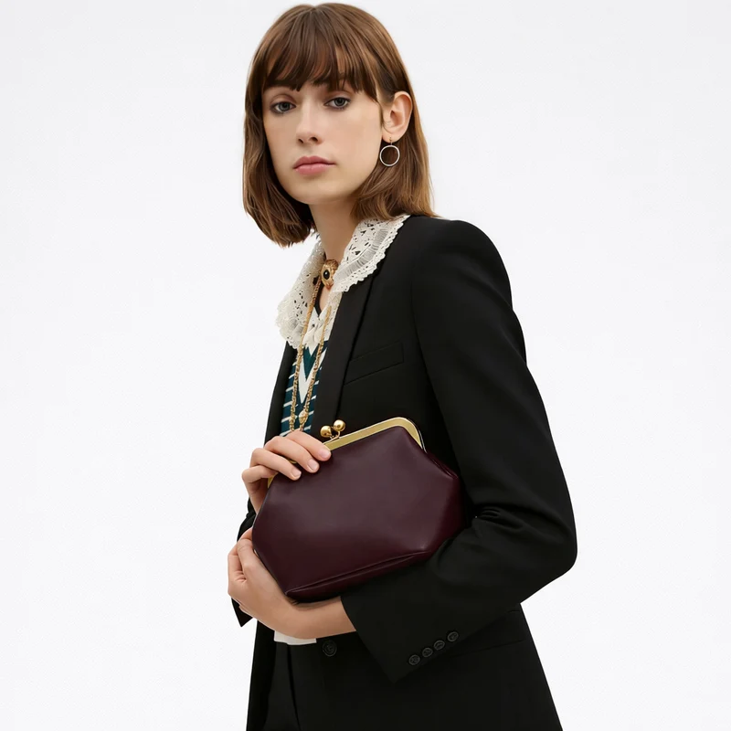 Krokodilmuster Abendhandtasche