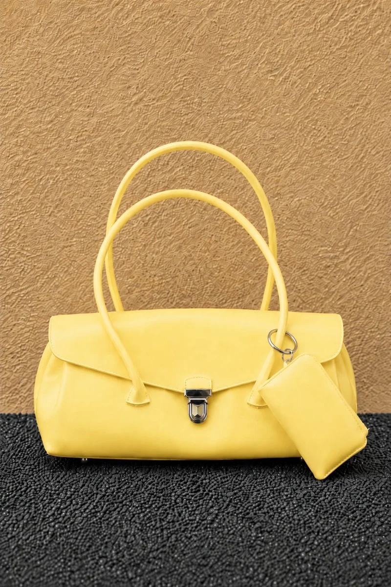 Strukturierte Handtasche 1790618780