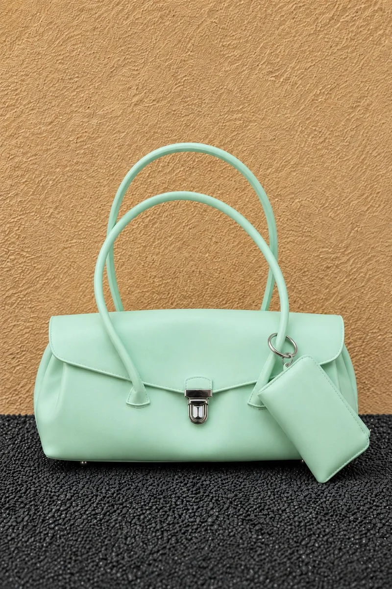 Strukturierte Handtasche 1790618780