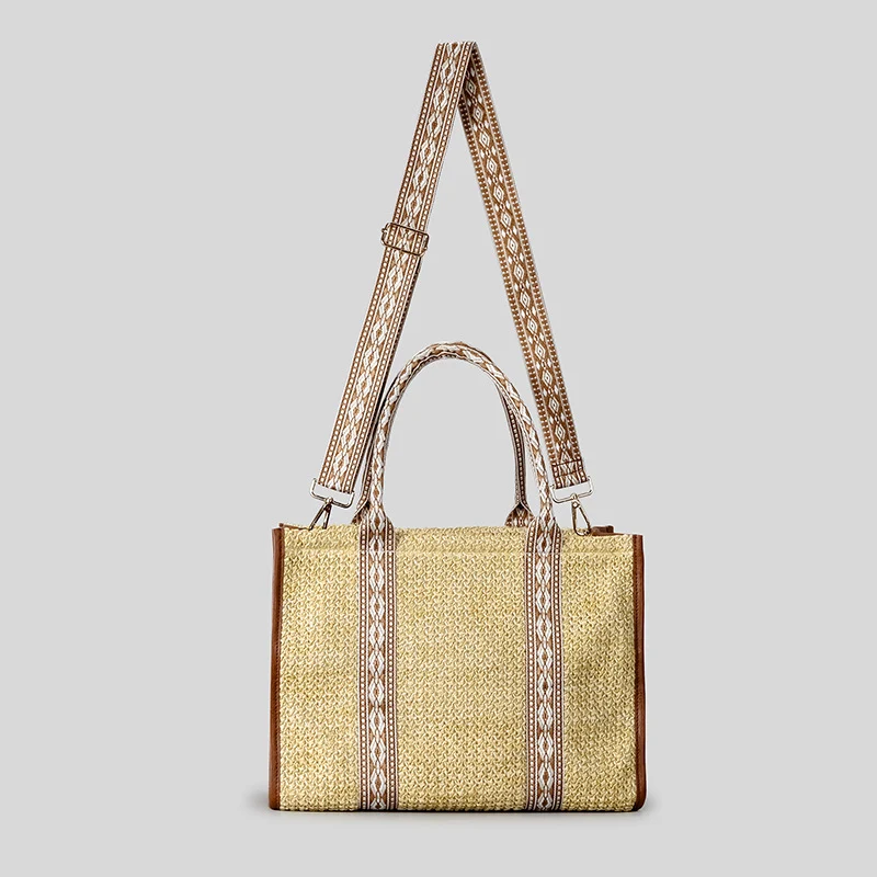 Handgewebte Strandtasche