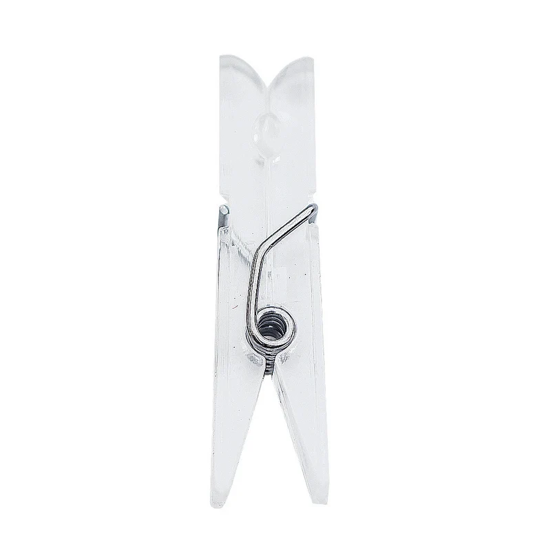 Transparente Bastelclips Karnz