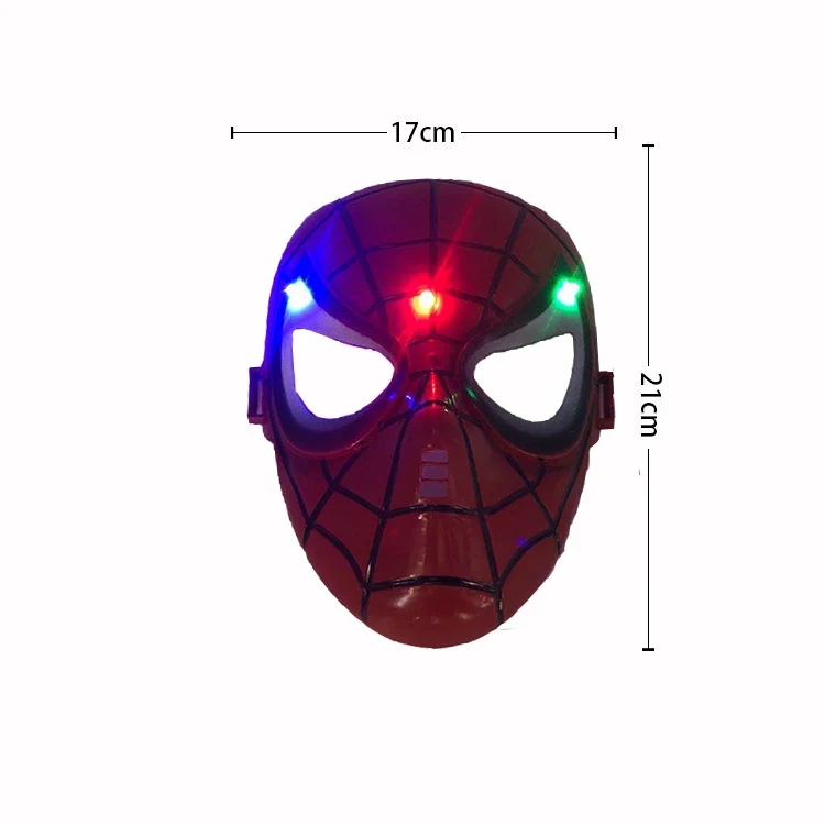 Spider-Themen LED-Maske Karnz