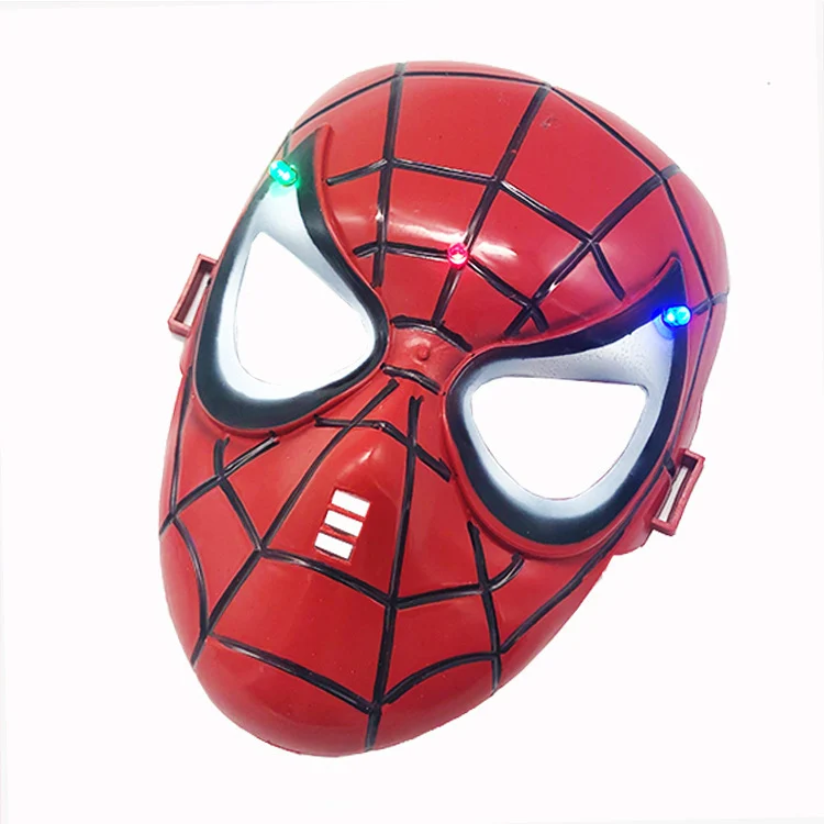 Spider-Themen LED-Maske Karnz