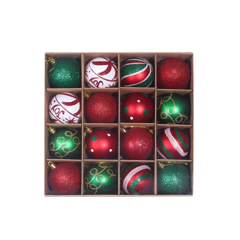 Bruchsichere Dekorative Weihnachtskugeln Set Karnz