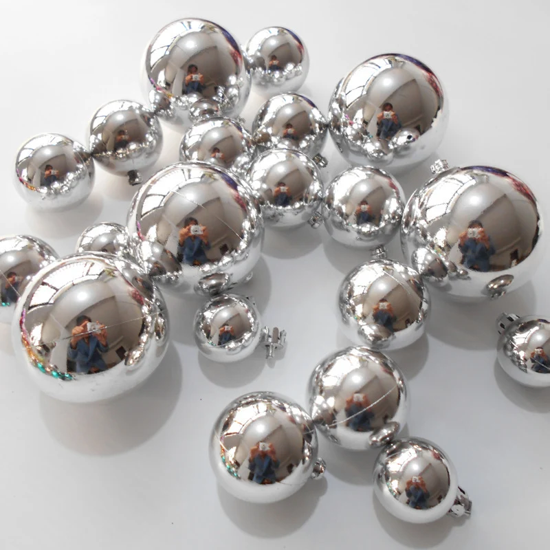 Reflektierende dekorative Weihnachtsornamente Karnz