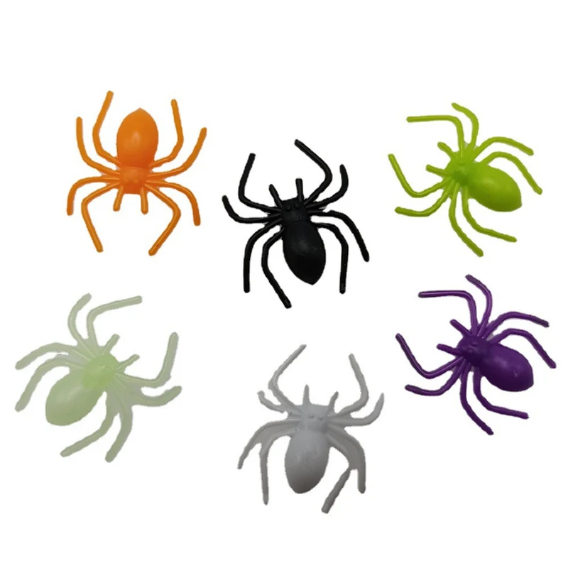 Realistische Halloween-Spinnen-Requisiten Karnz