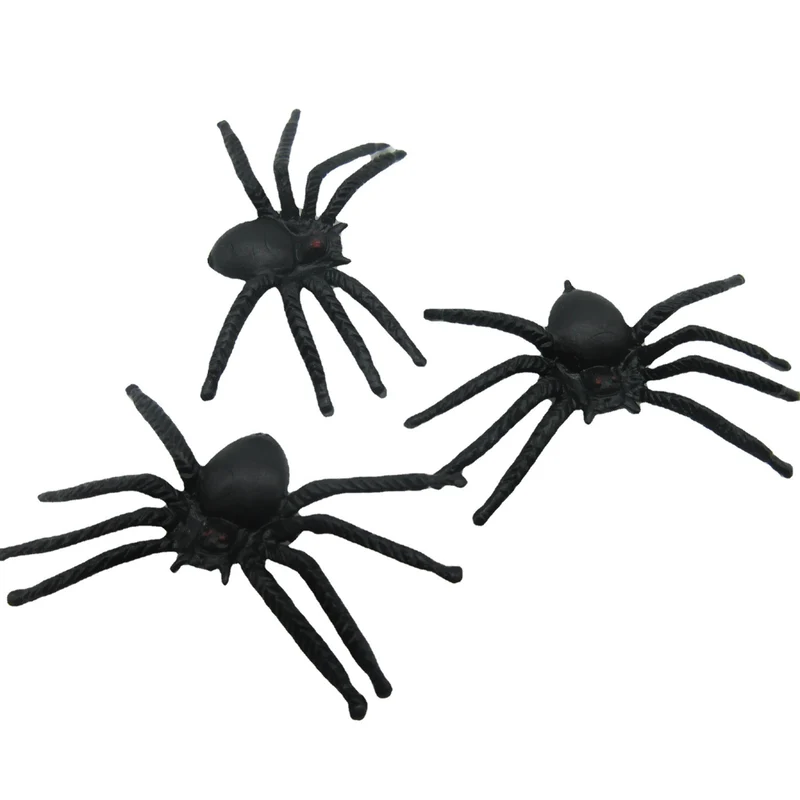 Realistische Glow-in-the-Dark Spinnen Dekoration Karnz